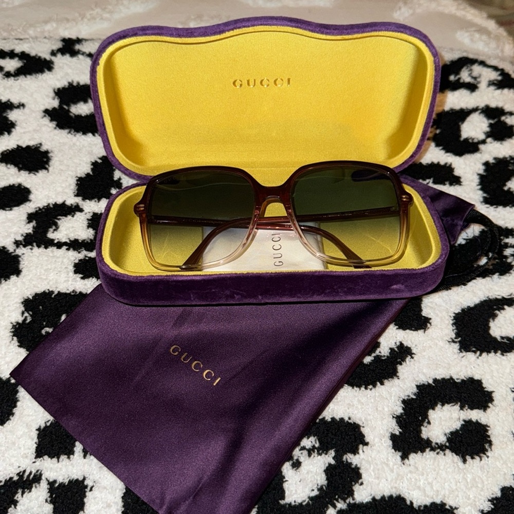 Gucci Oversized Square Sunglasses